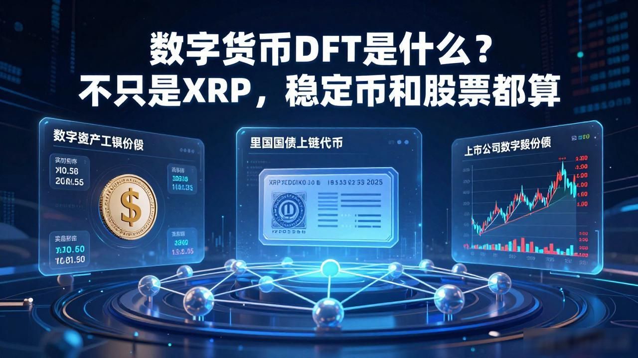 数字货币DFT是什么？不只是XRP，稳定币和股票都算