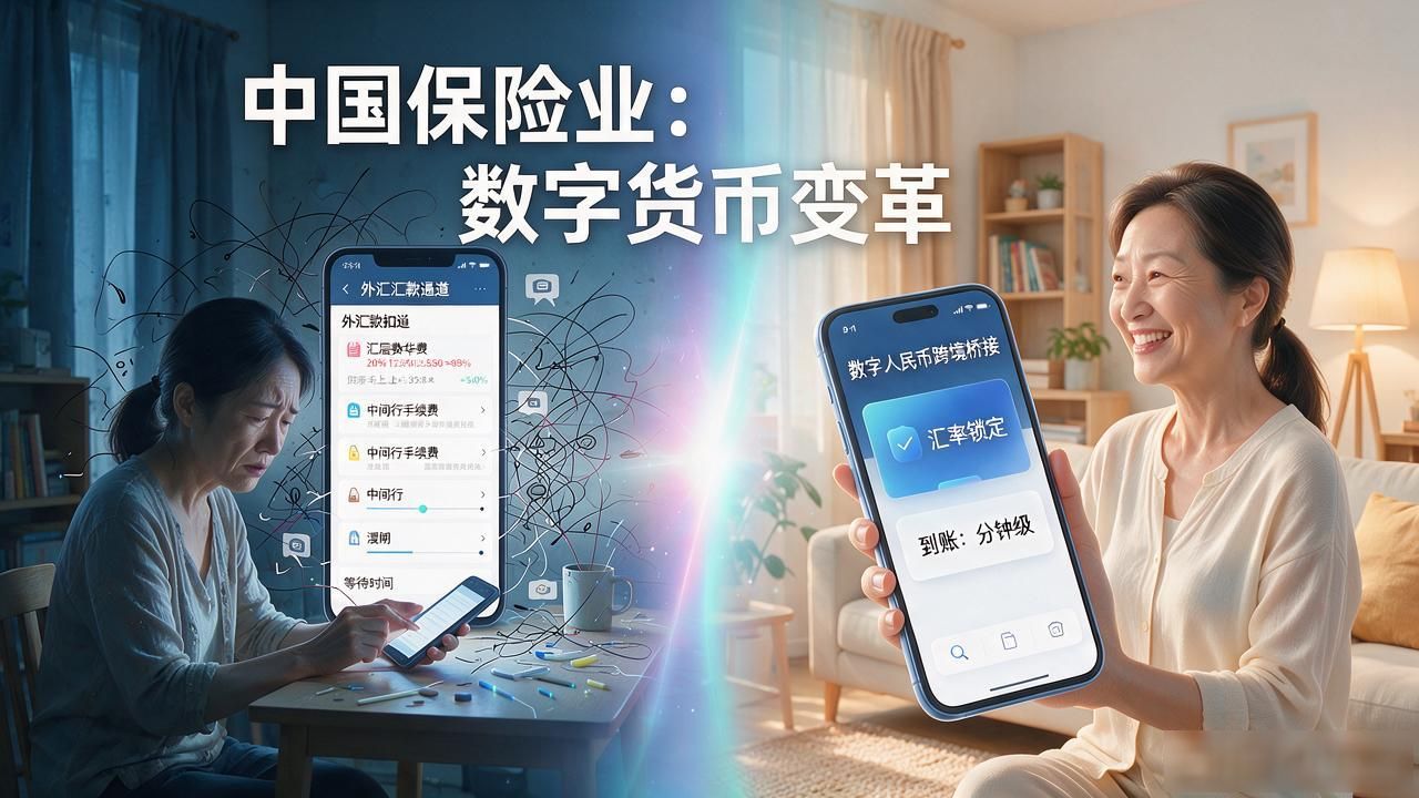 中国保险业全面用上数字货币，交保费拿理赔的方式要变了